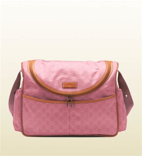 gucci guccissima diaper bag|Gucci diaper bag on sale.